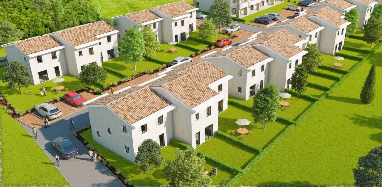 Vue 3D Villa de Torra